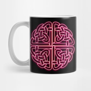 Celtic Knot pink neon Mug